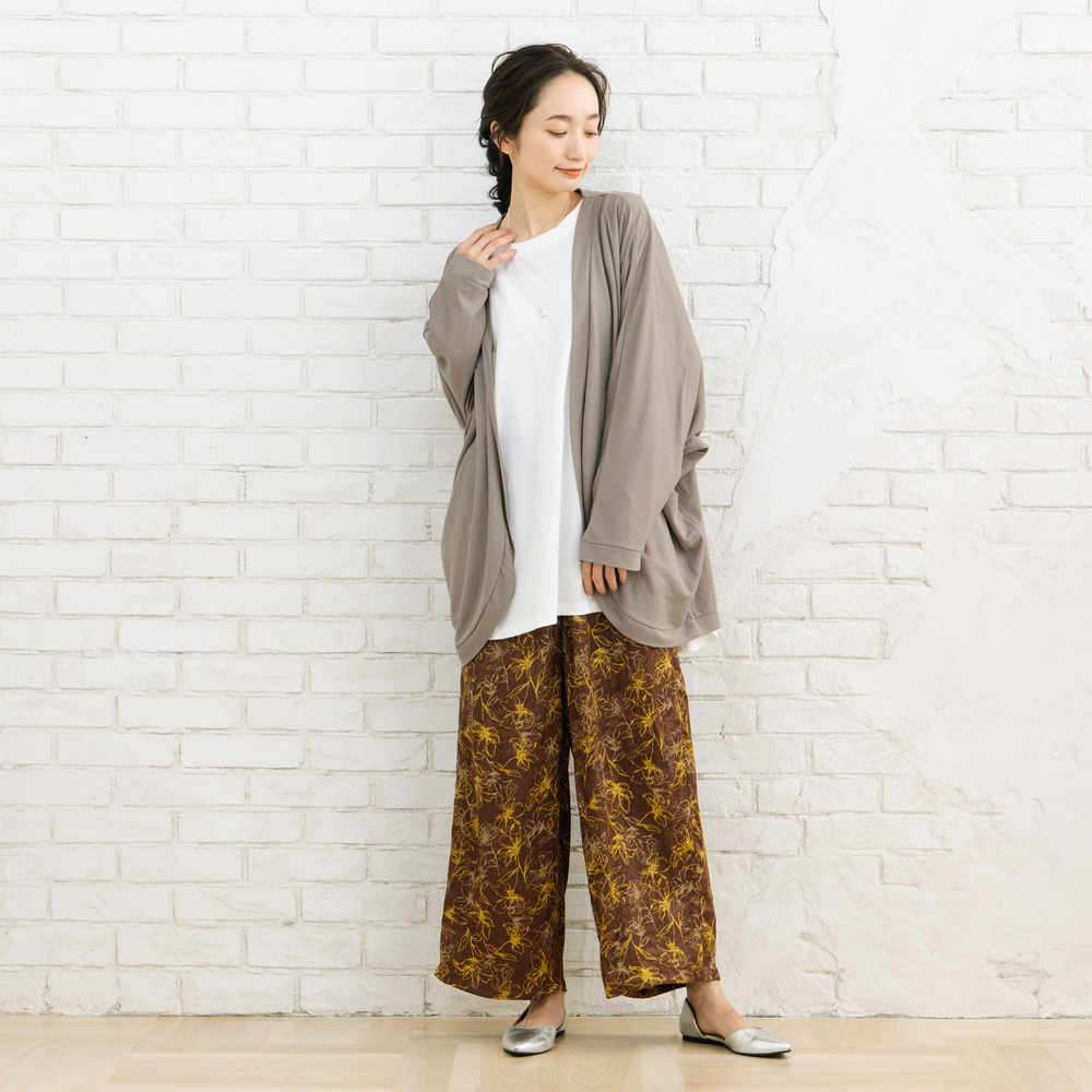 21号(6L~) 【接触冷感】ドルマンゆるカーディガン7