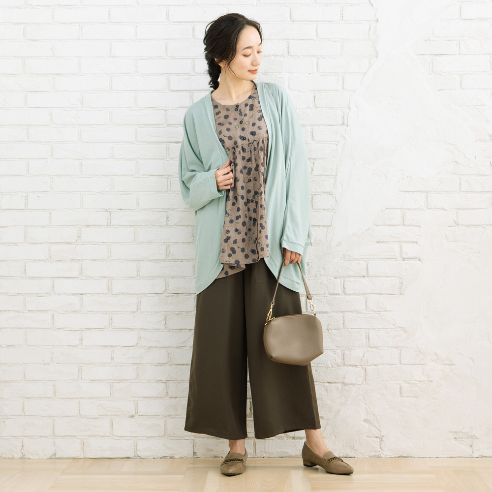 21号(6L~) 【接触冷感】ドルマンゆるカーディガン8