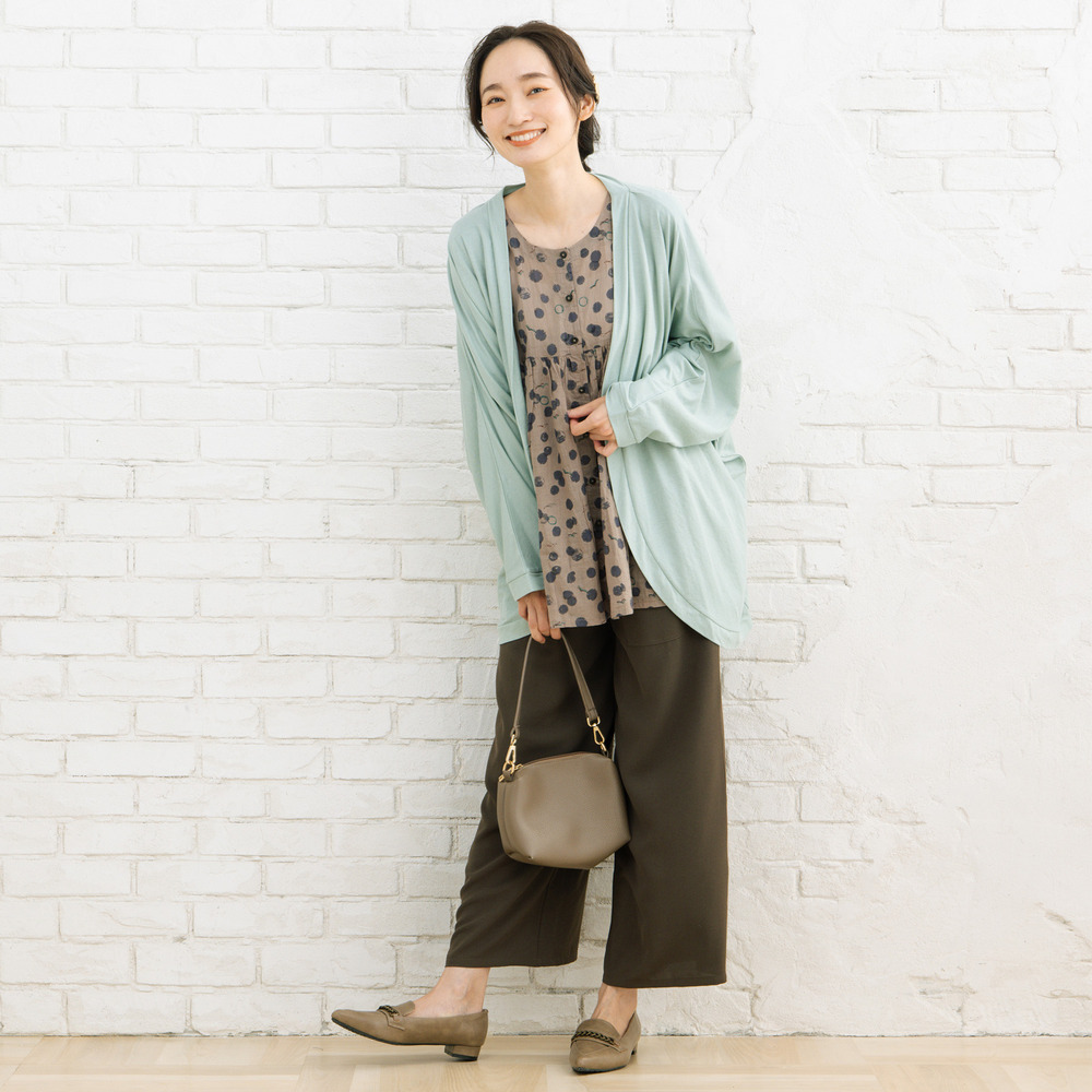 21号(6L~) 【接触冷感】ドルマンゆるカーディガン9