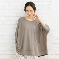 21号(6L～) 【接触冷感】ラグランカットソー