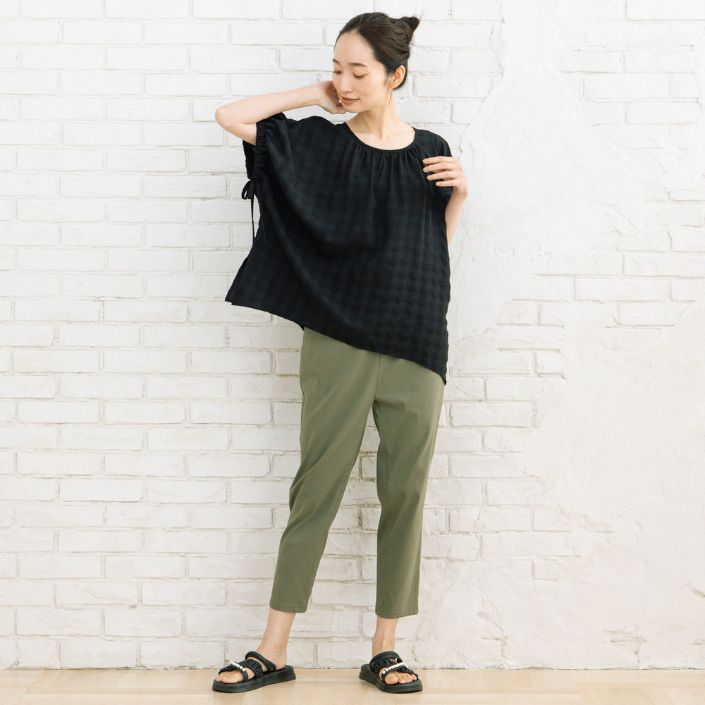 21号(6L~) ドライハイテンションテーパードパンツ10