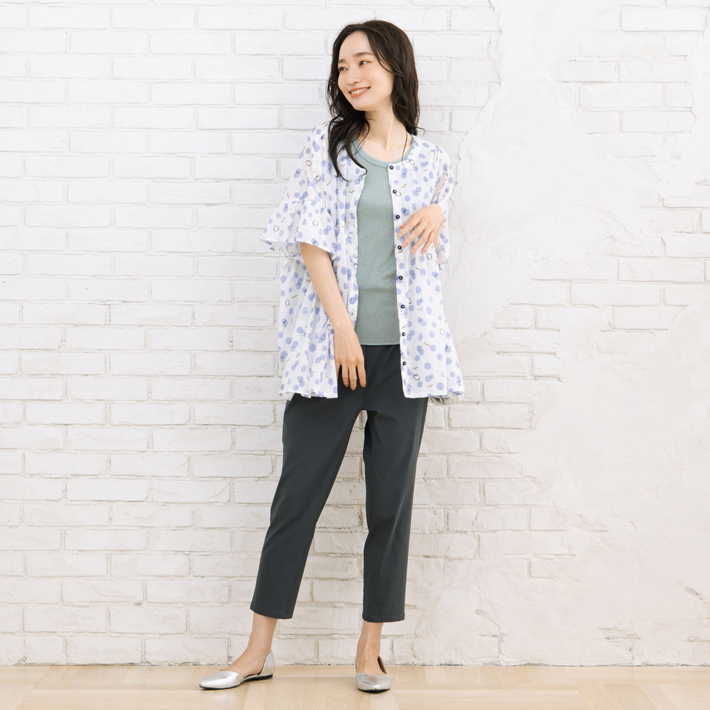 21号(6L~) ドライハイテンションテーパードパンツ3