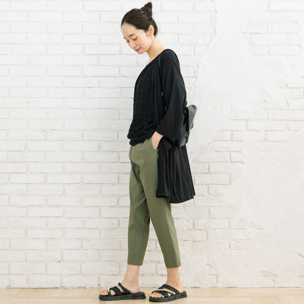 21号(6L~) ドライハイテンションテーパードパンツ7