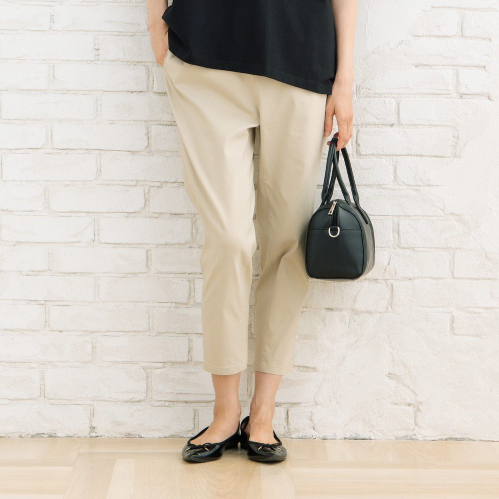 21号(6L~) ドライハイテンションテーパードパンツ1