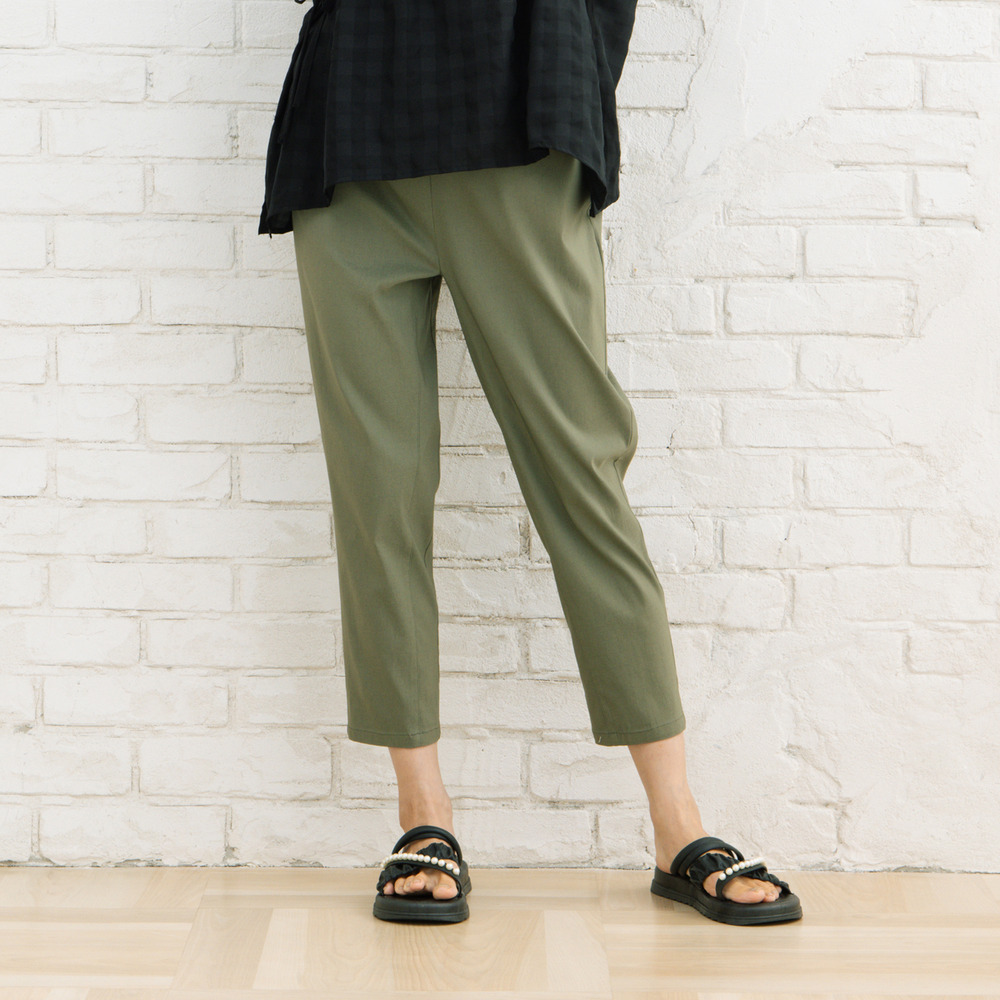 21号(6L~) ドライハイテンションテーパードパンツ1