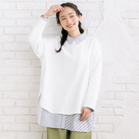 【UV・吸汗速乾】ラウンドクルーネックプルオーバー