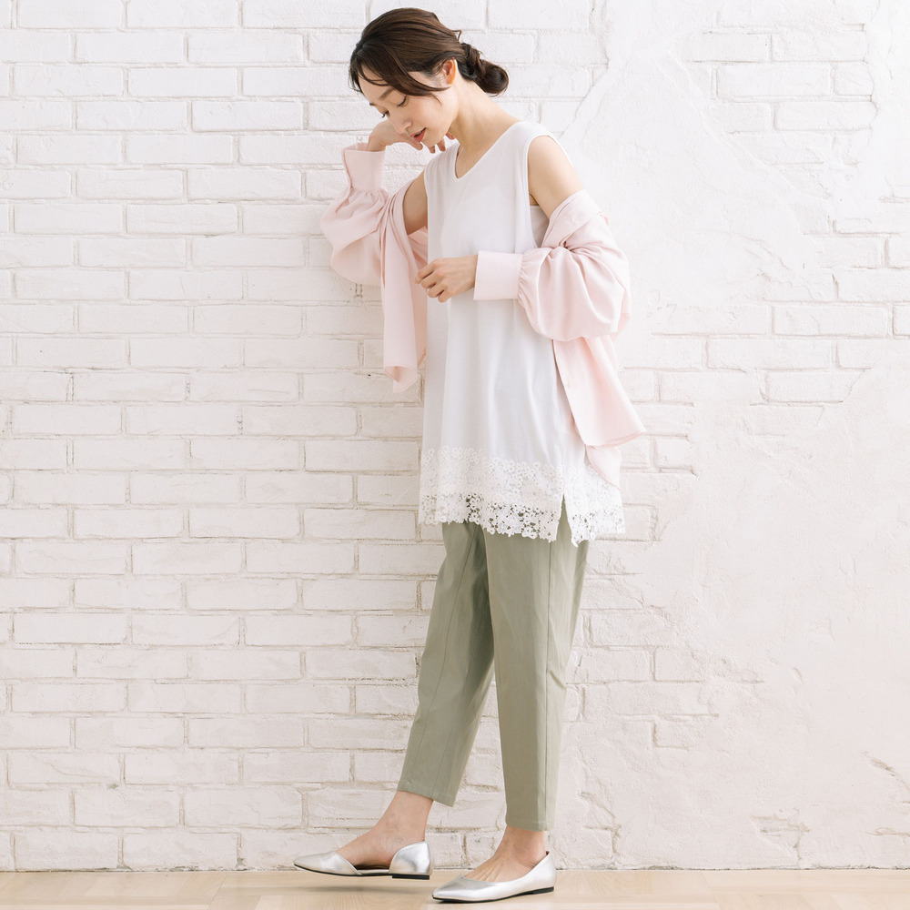 ハイテンションテーパードパンツ12