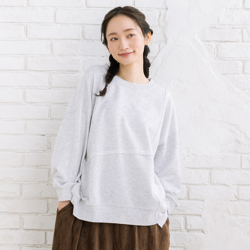 【sabstreet bis】【web限定】 パターン切替プルオーバー