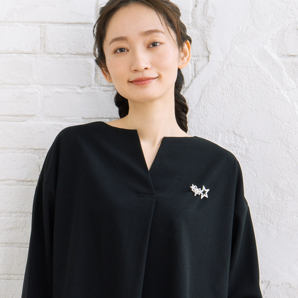 スタービジューブローチ2