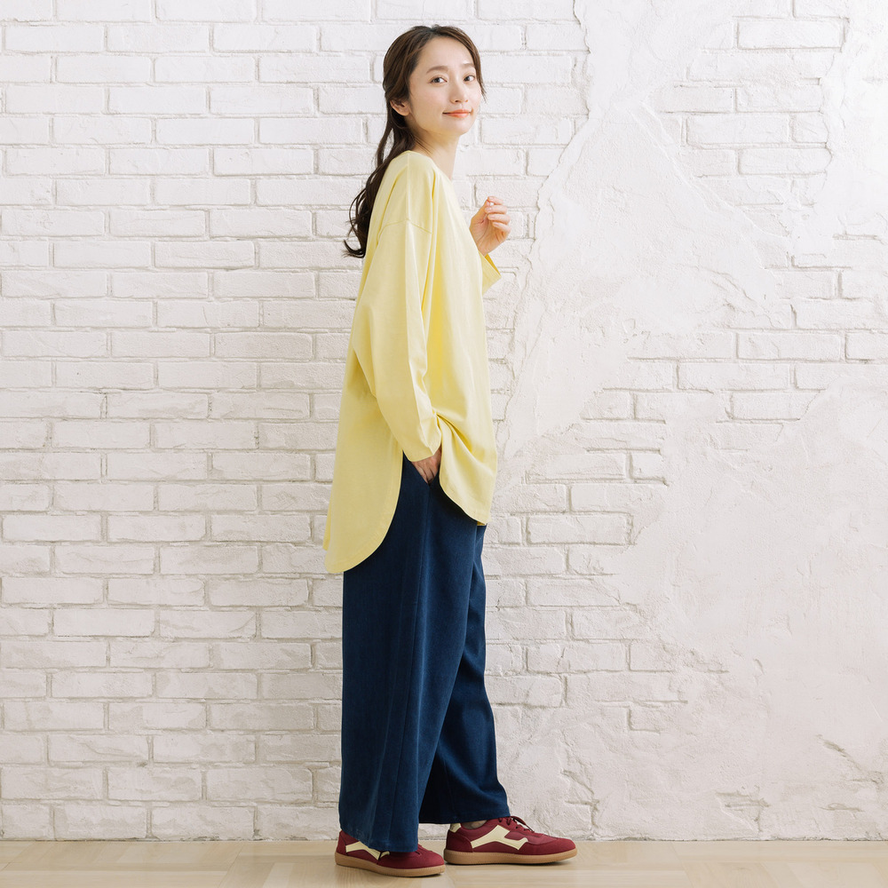 【sabstreet bis】【web限定】 USAコットンラウンドロンT2