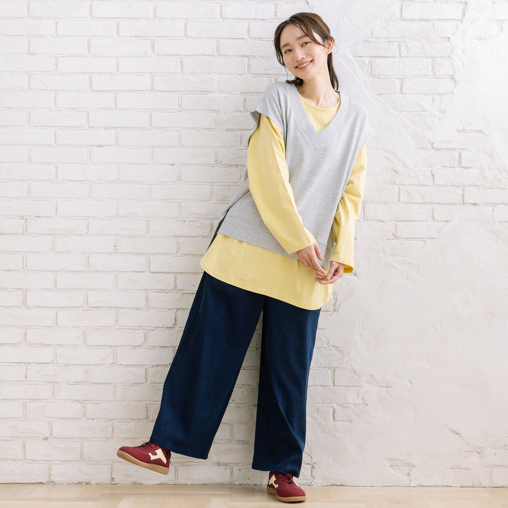 【sabstreet bis】【web限定】 USAコットンラウンドロンT4