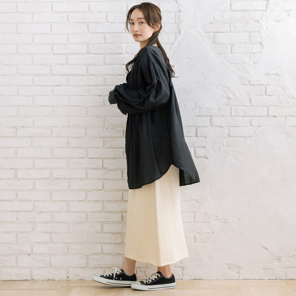 21号(6L~) シルキーローンピンタックチュニック10