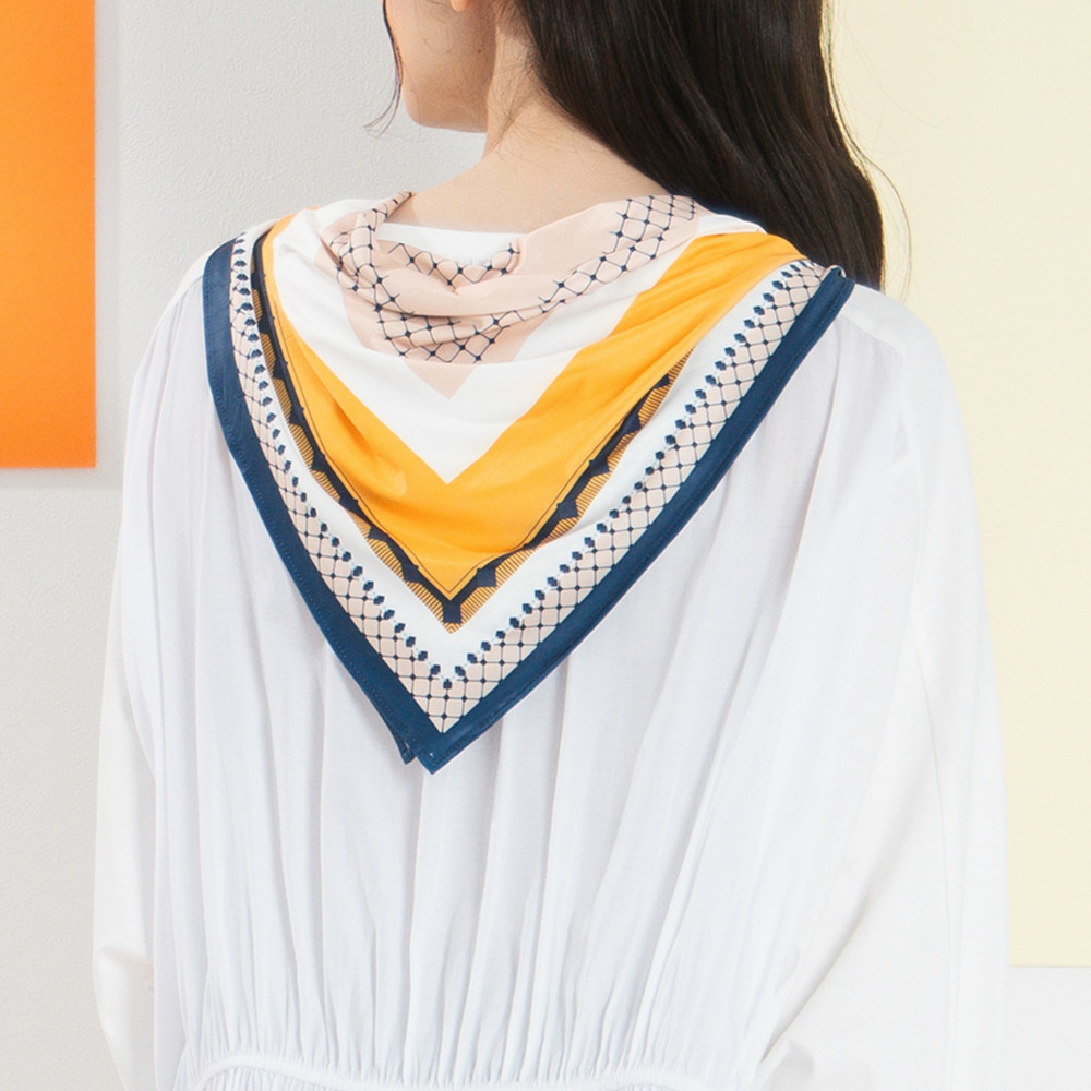 【COOL・UVケア】マグネットスカーフ