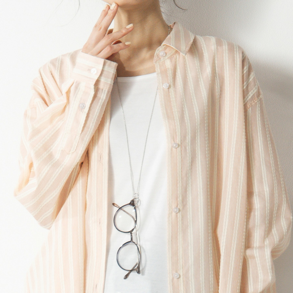 リングスライドグラスホルダー×ネックレス