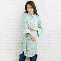 【sabstreet bis】【web限定】 アソートプリントシャツワンピース