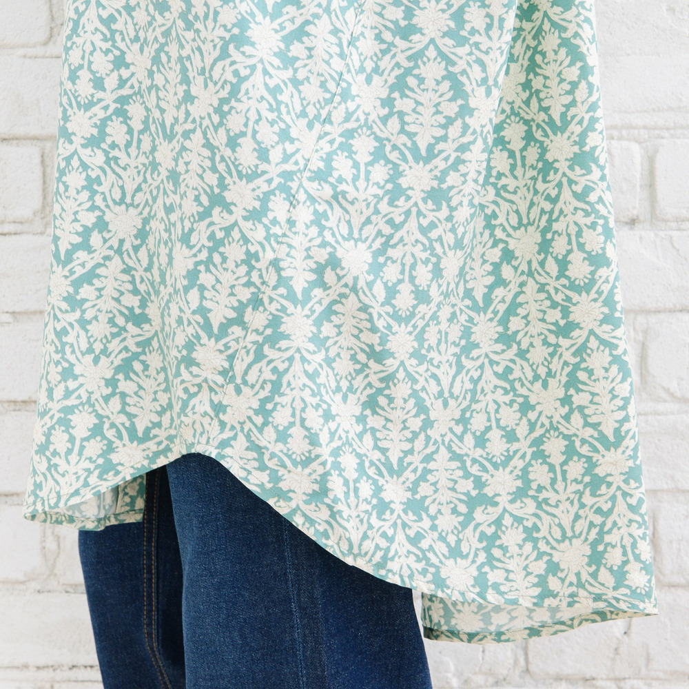 【sabstreet bis】【web限定】 アソートプリントシャツワンピース15