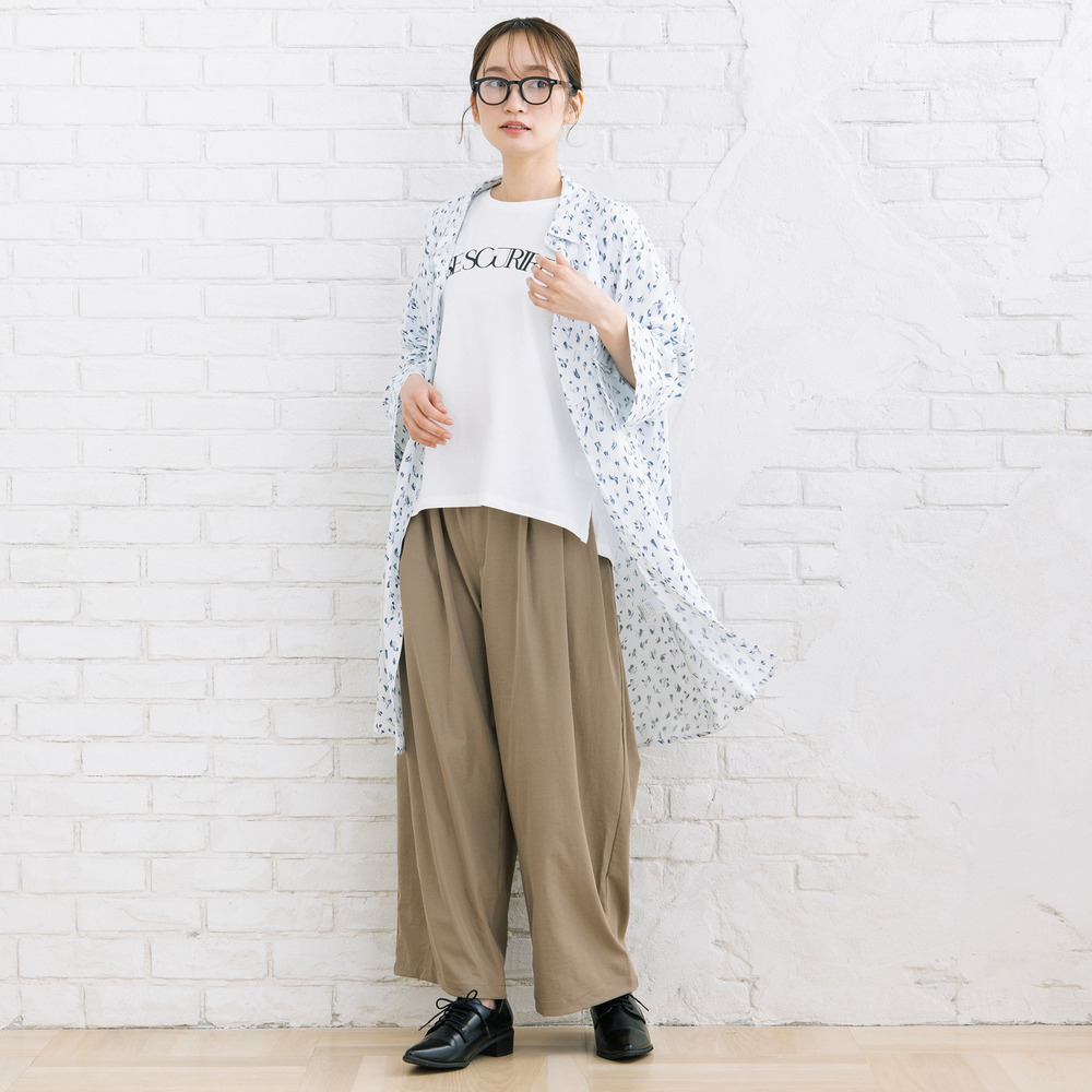 【sabstreet bis】【web限定】 アソートプリントシャツワンピース5