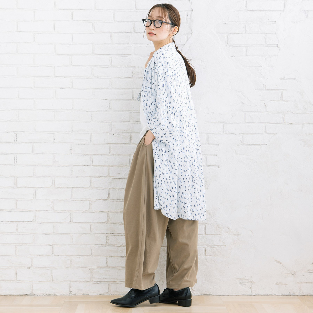 【sabstreet bis】【web限定】 アソートプリントシャツワンピース7