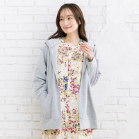 【sabstreet bis】【web限定】 【吸水速乾】裏毛ジップパーカー