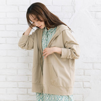 【sabstreet bis】【web限定】 【吸水速乾】裏毛ジップパーカー