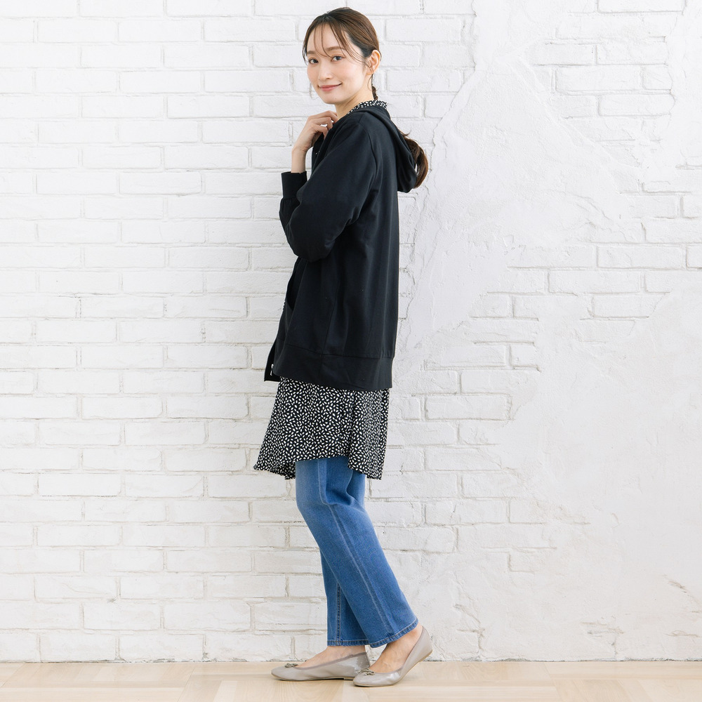 【sabstreet bis】【web限定】 【吸水速乾】裏毛ジップパーカー13