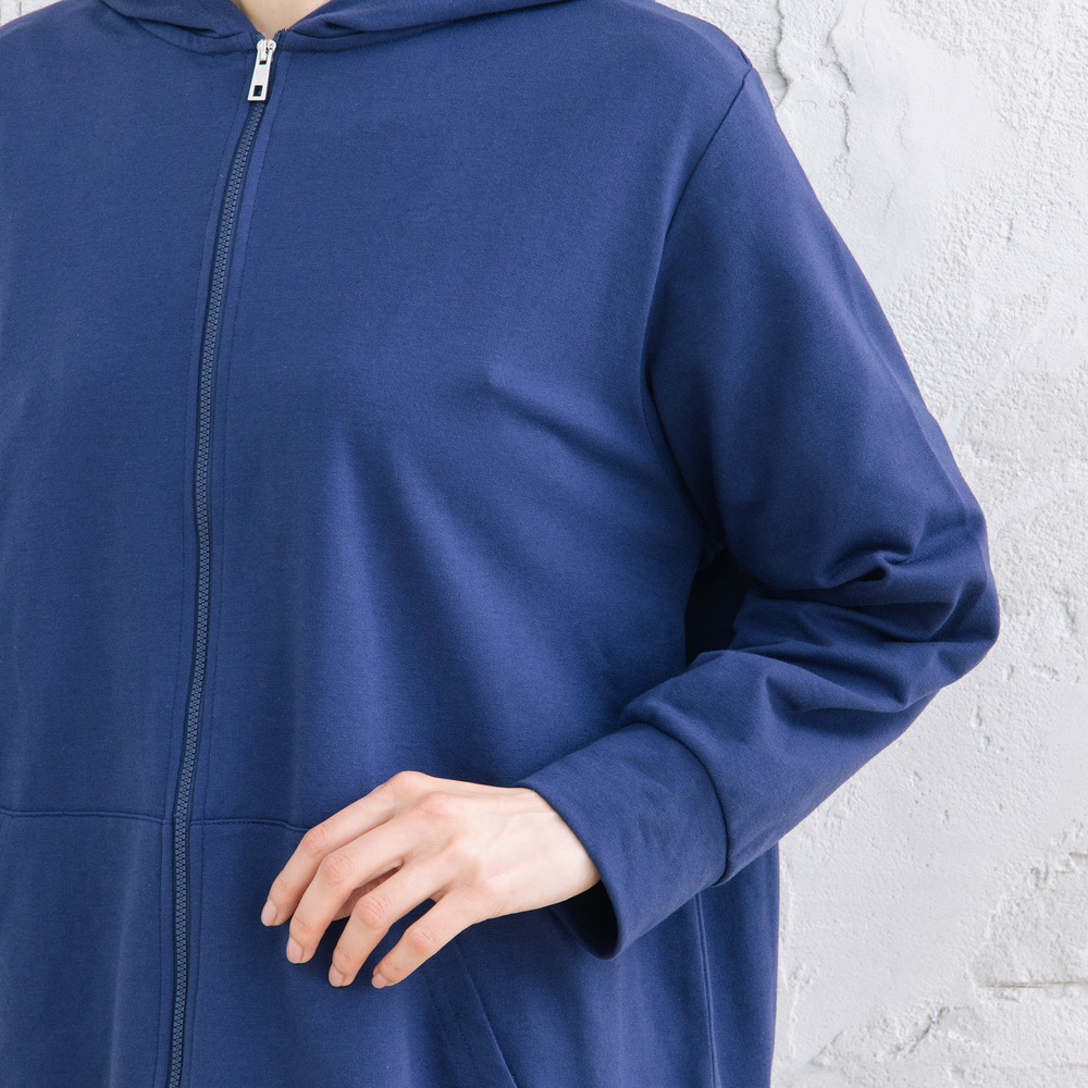 【sabstreet bis】【web限定】 【吸水速乾】裏毛ジップパーカー18