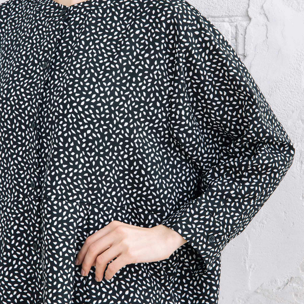 【sabstreet bis】【web限定】 ウエストタックジョーゼットブラウス13