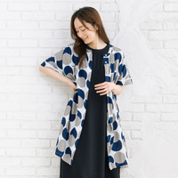 21号(6L～) サークルプリントチュニック