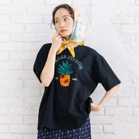 トロピカルパインエンブロイダリーTシャツ