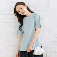 〈MADE IN JAPAN〉【LYCRA・COOLMAX・吸汗・速乾】シアサッカーカットソー