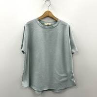 21号(6L～) 〈MADE IN JAPAN〉【LYCRA・COOLMAX・吸汗・速乾】シアサッカーカットソー【予約販売限定】