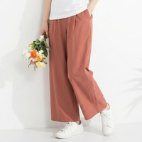 ドライハイテンションタックワイドパンツ