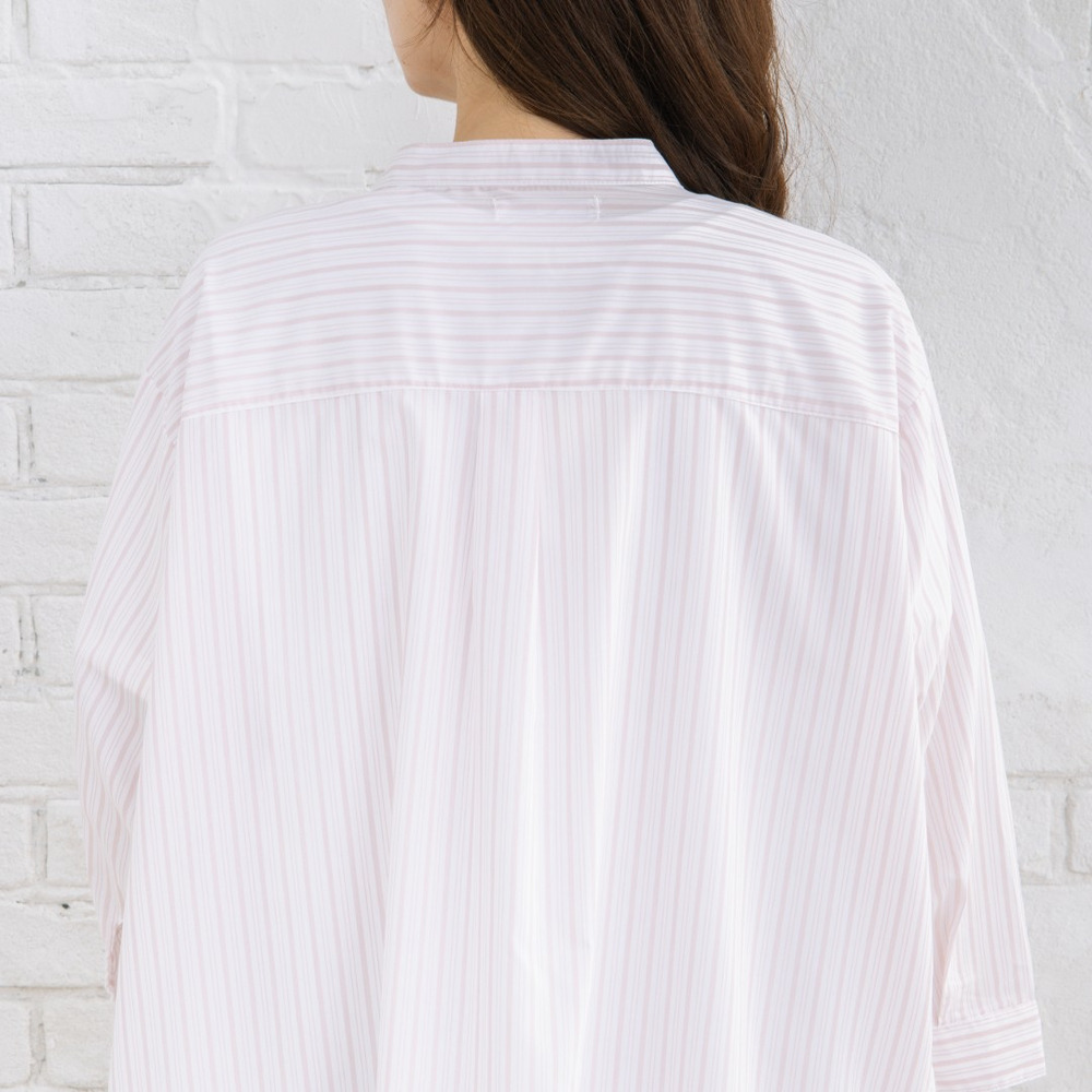 【sabstreet bis】【web限定】 【接触冷感】Aラインシャツワンピース17