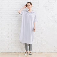 【sabstreet bis】【web限定】 【COOL・UV・防シワ】ライトジョーゼットワンピース