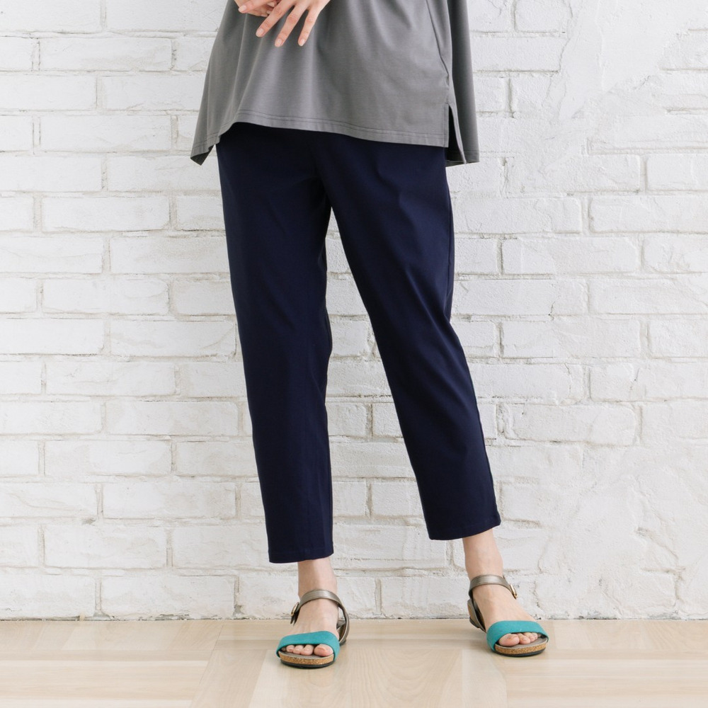 21号(6L～) ドライハイテンションテーパードパンツ【予約販売限定】