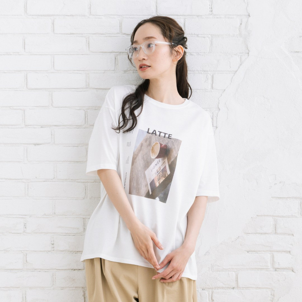 【sabstreet bis】【web限定】 【接触冷感・UV】アソートフォトプリントTシャツ