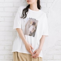 【sabstreet bis】【web限定】 【接触冷感・UV】アソートフォトプリントTシャツ