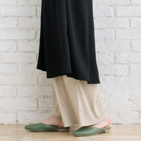 【sabstreet bis】【web限定】 ジャカードワイドパンツ
