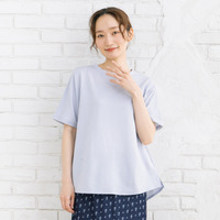21号(6L～) 〈MADE IN JAPAN〉【LYCRA・COOLMAX・吸汗・速乾】シアサッカーカットソー【予約販売限定】