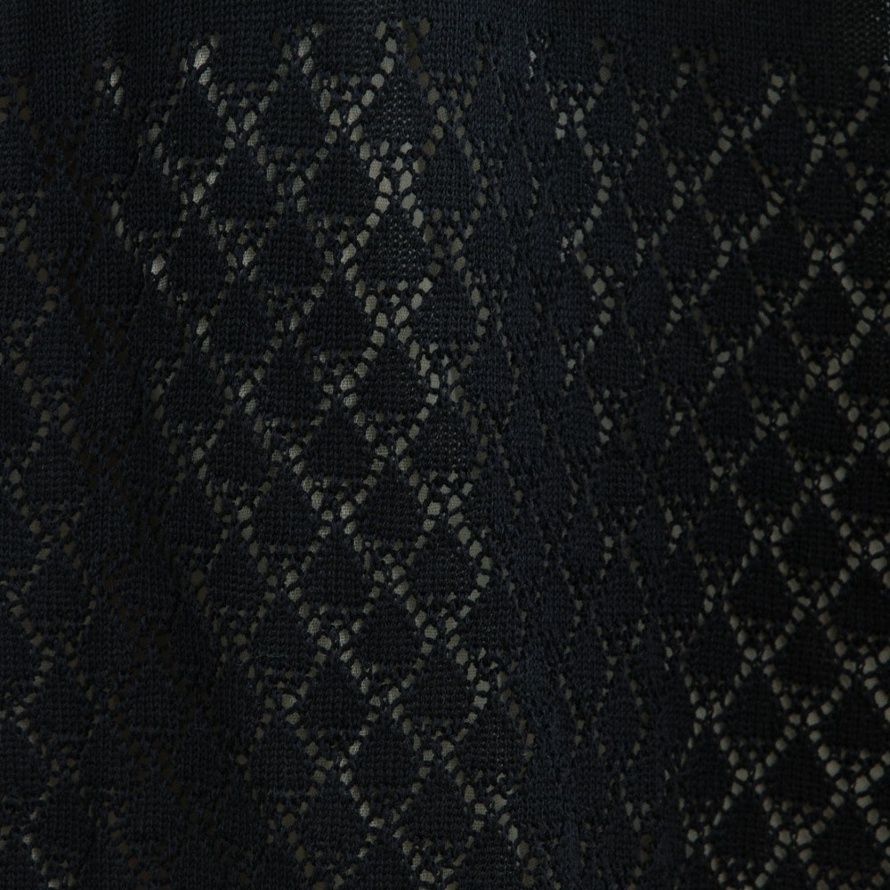 スクエアメッシュニットジレ×【UV・汗染み防止】ボーダー半袖カットソーアンサンブル14