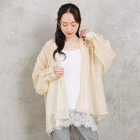 【sabstreet bis】【web限定】 シアーフーディシャツ