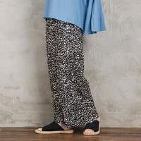 【sabstreet bis】【web限定】 セルフカットプリーツワイドパンツ