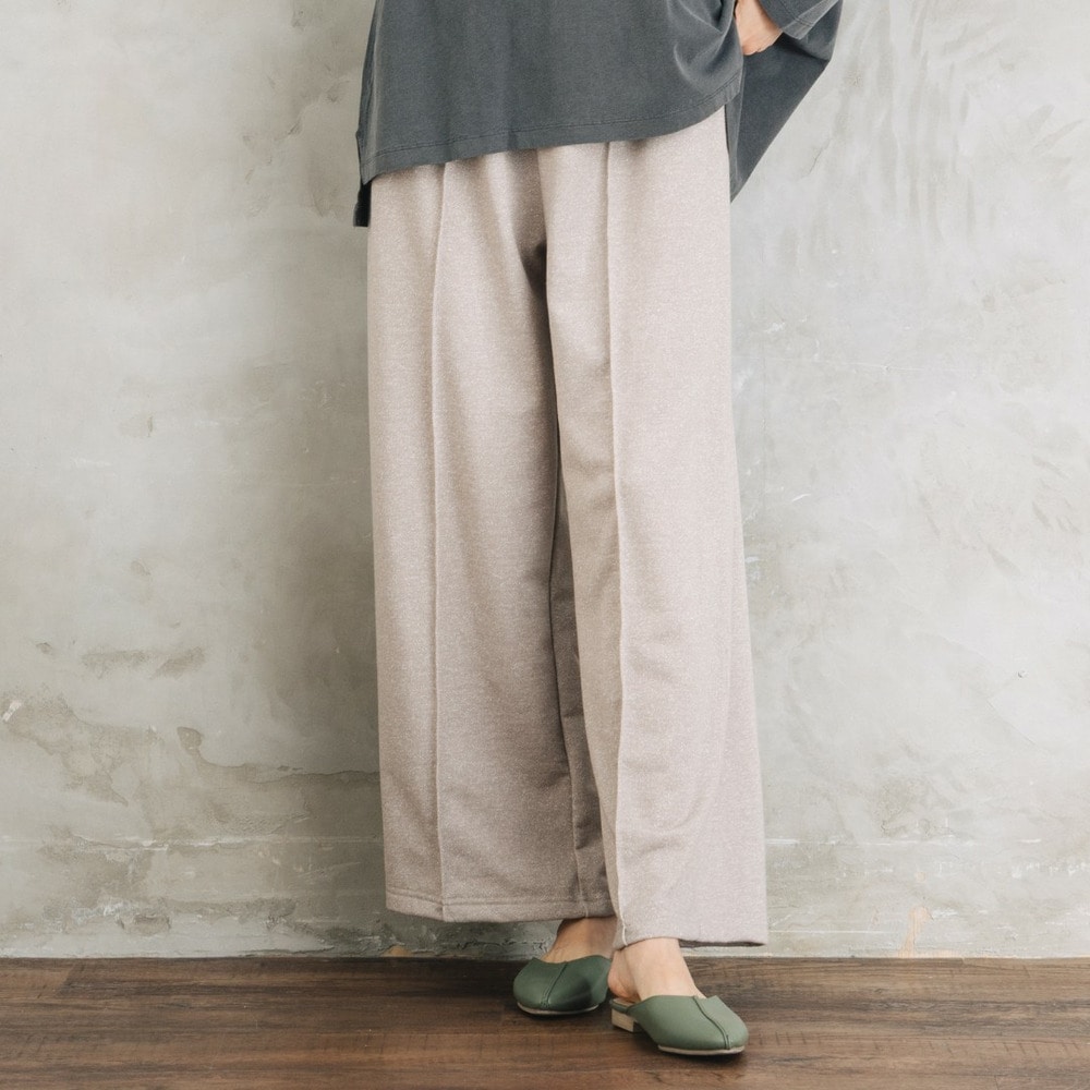 【sabstreet bis】【web限定】 ラメ裏毛スウェットパンツ