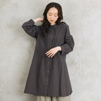 【sabstreet bis】【web限定】 アソートチェックピンタックシャツワンピース
