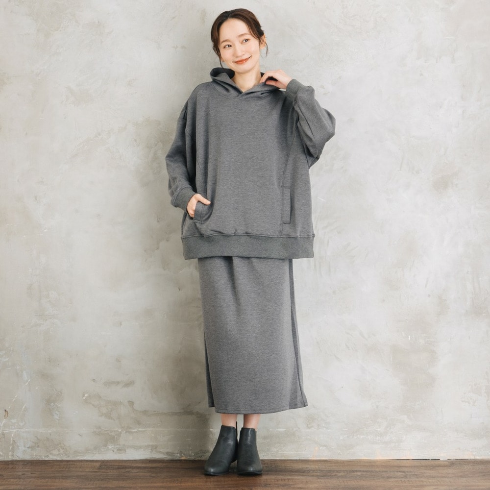 【sabstreet bis】【web限定】 フーディダンボールニットアップ