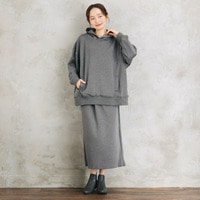 【sabstreet bis】【web限定】 フーディダンボールニットアップ