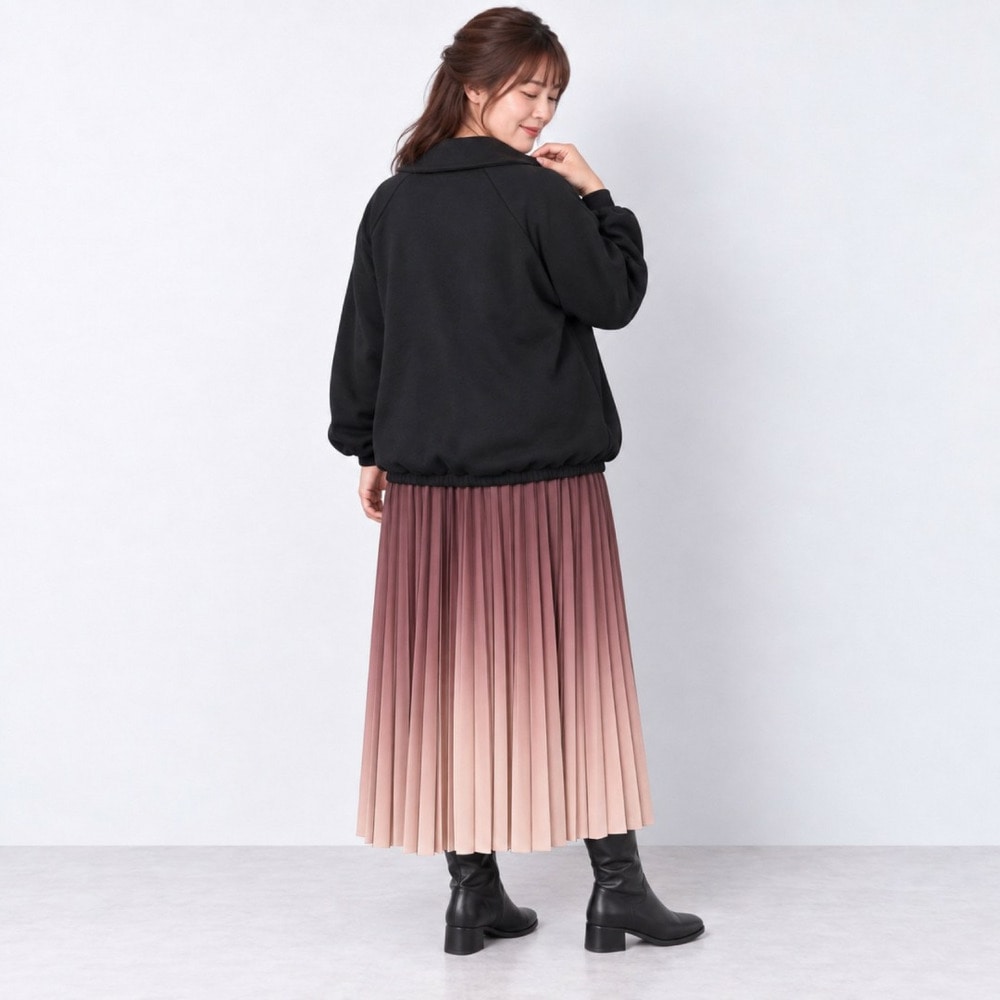 【sabstreet bis】【web限定】 ハーフジッププルオーバー3