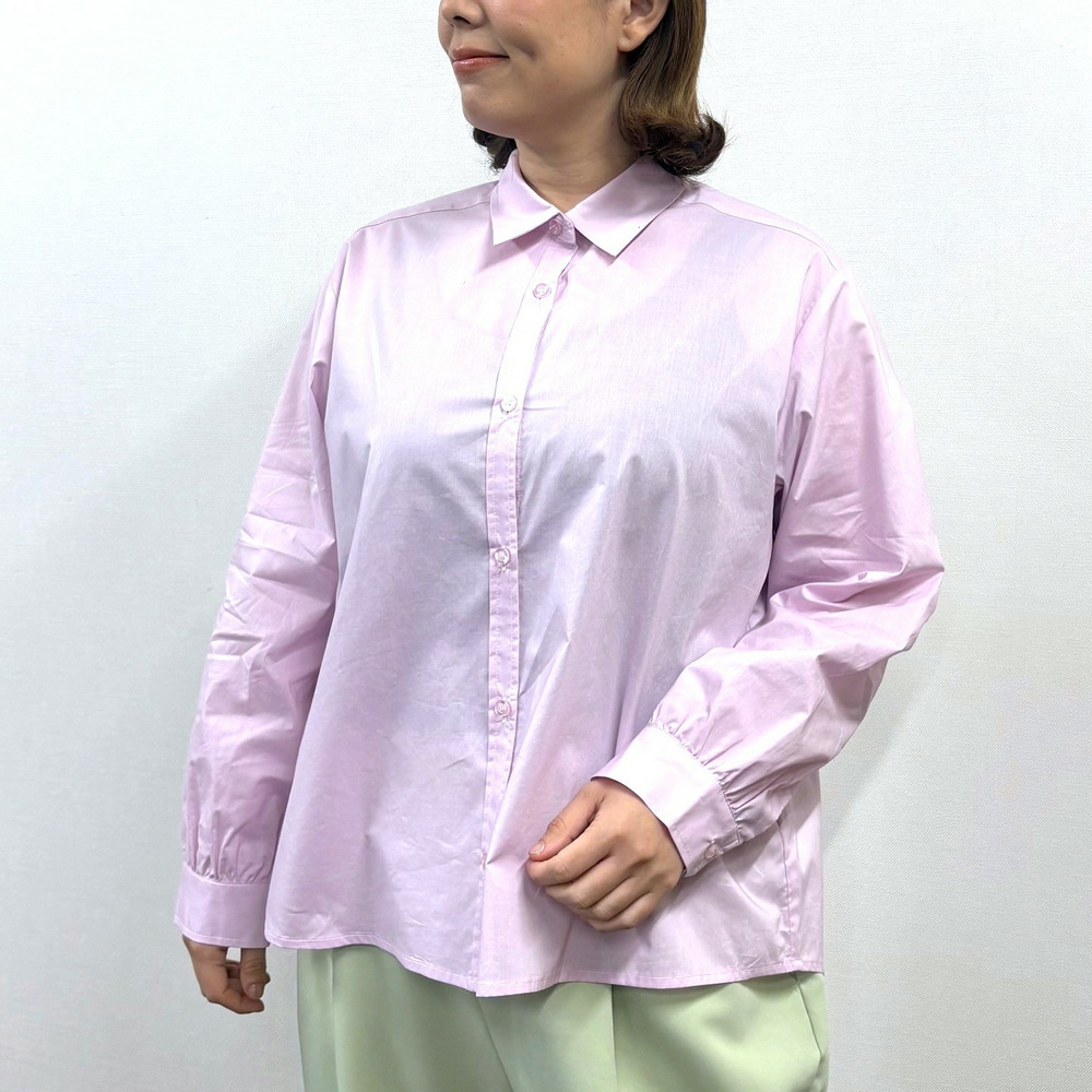 【LL・3L】ベーシックシャツ1