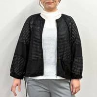 [L~LL]メッシュブルゾン