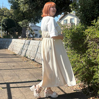 [LL・3L]キャミソールマキシワンピース